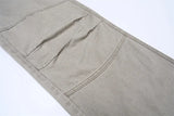 100% Cotton Autumn Men's Loose Trousers Oversized Fashion Spliced Hip Hop Streetwear Wide Legs Baggy Cargo Trousers