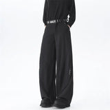 Brown Suit Pants Men Oversized Fashion Society Mens Black Dress Pants Korean Loose Wide Leg Pants Mens Office Formal Trousers