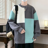 Winter Sweater Men Warm Fashion Casual Knit Pullover Men Streetwear Korean Loose Long Sleeve Sweater Mens Jumper Clothes M-4XL