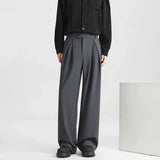 Men's Light Luxury Naples Slim-fit Suit Pants Casual Japanese Retro Premium Quality Elegant Popular Leisure Trousers 2026 Spring