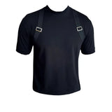 Fashion Patchwork Webbing Tops Tees Mens Contrast Color Thin T Shirt Summer Short Sleeve Muscle Tshirt Male Slim Fit T Shirt