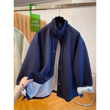 Korean Simple High-end Windbreaker Short Jacket Women Loose Spring Autumn New Style Small Fashion Trend Baseball Jacket
