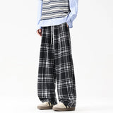 Winter Thick Pants Men Warm Fashion Retro Casual Pants Men Streetwear Hip-hop Loose Wide Leg Pants Mens Vintage Trousers M-3XL