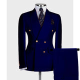 Blazer Suit For Men 2 Piece Outfit Set Suits High Quality Pants Mens Clothing Wedding Tuxedo Jackets beige designer clothes