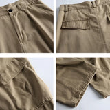 Multi-pockets Cargo Pants Men Casual Simple Personality Handsome American Style Baggy Trousers All-match Streetwear New Popular