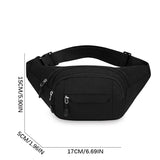 Mobile Waist Bag For Both Men And Women Multifunctional Large Capacity Anti Splash Business Wear-resistant Construction Site