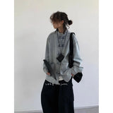 Chinese Style Denim Jacket Spring Autumn Denim Jacket Gradient Washed Japanese Casual Large Pocket New Chinese Tang Style Jacket