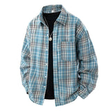 New Men's Casual Shirt Summer Fashion Korean Style Fashion Tops Spring and Autumn Single-breasted Splicing Thin Jacket