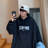 Autumn Letter Men's Hoodies Loose Fashion Brand Hooded Sweatshirts New Harajuku Couple Clothing Male Pullovers