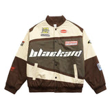 Spring New Street Retro Baseball Uniform Letter Embroidery Y2K Casual Loose Joker High Street Shirt Couple Harajuku Sweatshirt
