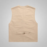 Spring And Autumn New Denim Waistcoat Men Loose Casual Sports Vest Men's