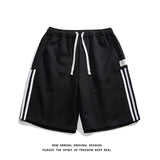Beach Shorts Men Summer Solid Casual Short Men Loose Drawstring Hip Hop Korean Shorts Men Streetwear Shorts Men Joggers