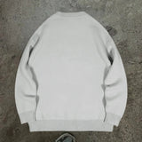 New American Trendy Men Sweater High Street Graffiti Printed Knit O Neck Long Sleeve Pullover Casual Loose High Street Knitwear