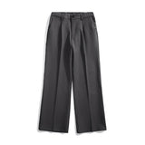 Men's Straight Pants Thin Man Black Comfortable Pant Summer Casual Streetwear Loose Trouser Japanese 5XL Trendy Fashion