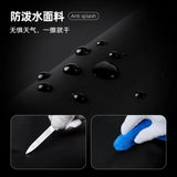 Waterproof Crossbody Bag Men Large Capacity 15 inch Laptop Fashion Shoulder Bag Solid Black Light Portable Anti-theft Zipper Bag