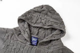 Autumn and winter American fashion men and women knitted hooded couple loose retro personality Harajuku casual sweater y2k