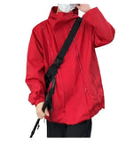 Men's Hooded jacket Windbreaker Man Oversize Windshield Jacket Men Spring Coat Mens Camping Jackets Male Work Wear Clothes