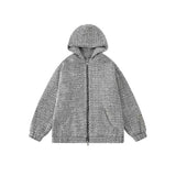 Y2K Cardigan Hooded Sweatshirts Men Hoodies Coat Male Spring Autumn Harajuku Zipper Jacket Streetwear Hip Hop