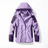 Male New Arrived Winter 3 in 1 Jackets Parkas Unisex Two-pieces Sets Men Outdoor Jacket Waterproof Hiking Coat Windbreaker Coat