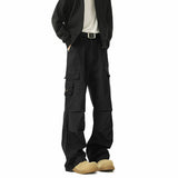 Men Cargo Pants Men Casual Multi-Pocket Cotton Overall Trousers Easy Wash outdoors Army Green Joggers Pants Male Dropshipping