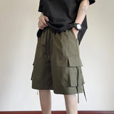 Summer Cargo Shorts Casual Multi-Pocket Baggy Shorts Streetwear Hip Hop Military Tactical Shorts Jogging Short Pants