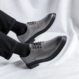 Height Boosting Men's Formal Shoes 3/6/8cm Spring Classic Fashion Business Luxury Men's Versatile Oxford Suit Shoes