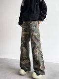 Ropa Y2K Streetwear Camouflage Baggy Jeans Cargo Pants For Men Clothes Harajuku Fashion Cotton Long Trousers Pantalon Homme