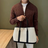 Autumn Retro Men's Zipper Cardigan Jacket Trending Jacquard Solid Color Long Sleeve Sweater Coats Premium Quality Knit Outerwear