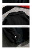 Japanese Cargo Retro Jacket Men 2025 Spring Loose Large Size Army Green Denim Jacket Preppy Trendy High-end Simple Jacket Chic