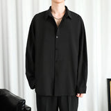 New Men's Casual Shirt Male Overshirt 2025 Long Sleeve Shirts Classic Basic Casual Slim Breathable Business Comfort Blouse