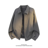 Spring Short Jacket Men Fashion Casual Black Jacket Men Streetwear Korean Loose Bomber Jacket Mens Motorcycle Jackets Coat