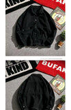 Japanese Cargo Retro Jacket Men 2025 Spring Loose Large Size Army Green Denim Jacket Preppy Trendy High-end Simple Jacket Chic