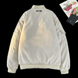 American style autumn and winter men and women street trend thick jacket for couples loose retro Harajuku simple casual top y2k