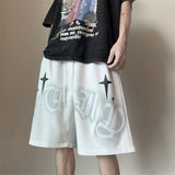 American Shorts Men's Summer Loose Five-point Trendy Casual Oversize Handsome Personalized Basketball High Street Sports Pants