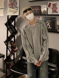 Sweatshirts Men Zipper Spring O-neck Spliced Fashion Casual Loose Daily Couple European Style Streetwear Design Handsome College