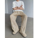 Summer Linen Pants Men Oversized Thin Beige Casual Pants Men Streetwear Korean Loose Wide Leg Pants Mens Tie-dye Trousers M-3XL