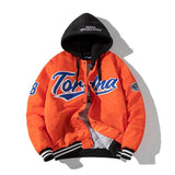Hip Hop Baseball Jacket Men Women Embroidery Jacket Letter Streetwear Jacket Fashion Vintage Windbreaker Couples Spring Autumn