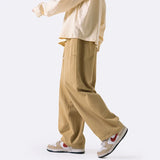 Cotton Casual Pants Men Fashion Black Wide Leg Pants Men Streetwear Hip-hop Loose Cargo Pants Mens Vintage Trousers M-3XL