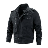 Thick Jacket Men's Workwear Jacket Fashionable and Trendy Casual Jacket Cold Resistant Jacket Windproof Warm Men's Casual Jacket