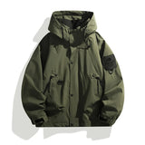 Men's Hooded Workwear Assault Jacket Couple's Outdoor Jacket Quality Casual Sports Windproof Waterproof Jacket