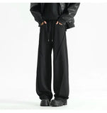 Black Casual Pants Men Oversized Wide Leg Pants Men Grey Sweatpants Streetwear Loose Joggers Sports Pants Mens Trousers M-2XL