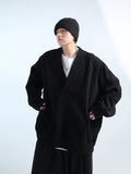 3 Colors  Sweatshirts Men Baggy Pure Chic Classic Autumn Fashion High Street Harajuku Handsome Hip Hop Males Clothes Ins Casual
