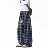 Winter Thick Pants Men Warm Fashion Retro Casual Pants Men Streetwear Hip-hop Loose Wide Leg Pants Mens Vintage Trousers
