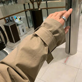 Spring and Autumn Tooling Jacket Men's Korean Style Trendy Fake Two-piece Japanese Retro Casual Jacket Coat Bomber Jackets