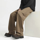 Men's Light Luxury Naples Slim-fit Suit Pants Casual Japanese Retro Premium Quality Elegant Popular Leisure Trousers 2026 Spring