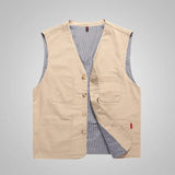 Spring And Autumn New Denim Waistcoat Men Loose Casual Sports Vest Men's