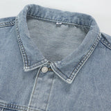 Loose-fit Classic Denim Jacket Men Cotton 2025 New Style Korean Trendy Brand Casual Top Spring Autumn Cropped Jacket Black Blue