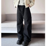 NEW pants Unisex Straight Leg Loose Fit Cotton Casual Pants Outdoor Sportswear  Trendy Versatile Trousers Men Women Fashion