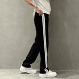 Trousers White Straight Male Cowboy Pants Retro Jeans for Men Classic Cheap Denim Aesthetic Stylish Baggy 90s Streetwear Loose