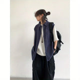 Summer Casual Men Set Japanese Patchwork Fake Two Half Sleeved Shirts+Pockets Cargo Pants 2-piece Set Couple Short Sleeve Suit